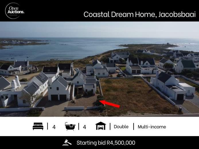 Coastal Dream Four Bedroom Dual Living Home Jacobsbaai