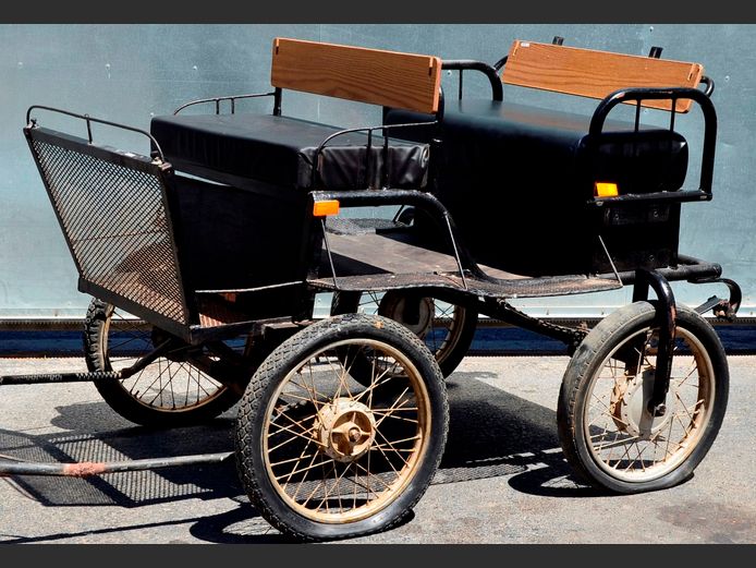 HORSE-DRAWN 4-SEATER BUGGY