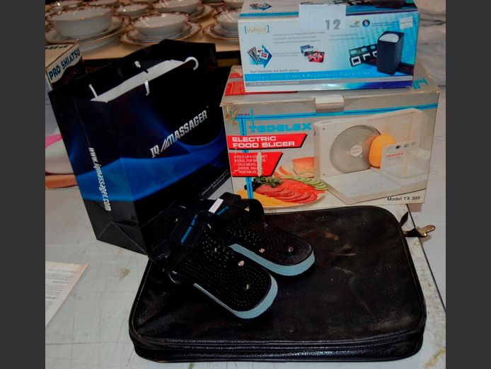 TEDELEX FOOD SLICER, VUPOINT FILM & SLIDE DIGITAL CONVERTER, etc [Untested]