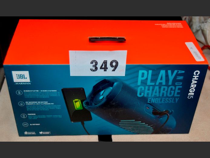 JBL CHARGE 5 BLUETOOTH SPEAKER [Untested]