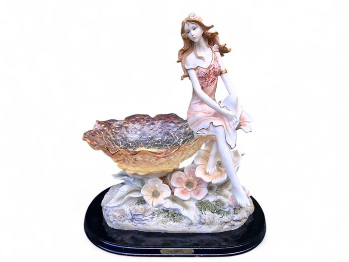 Classical Art Nouveau-Style Resin Figurine