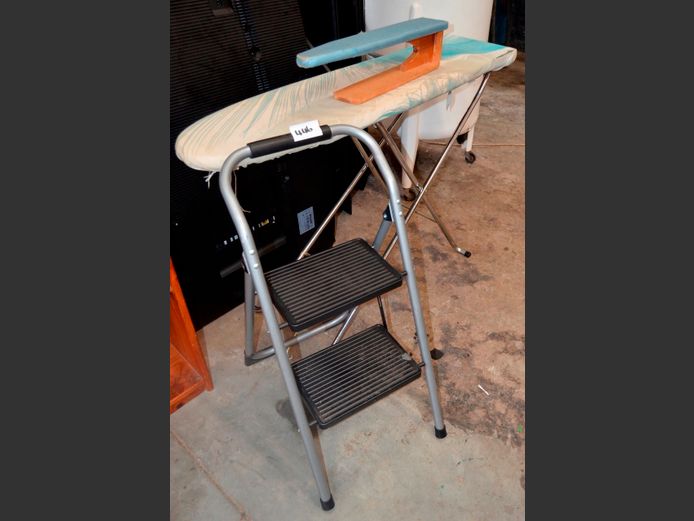 BRABANTIA IRONING BOARD, 2-STEP LADDER, etc