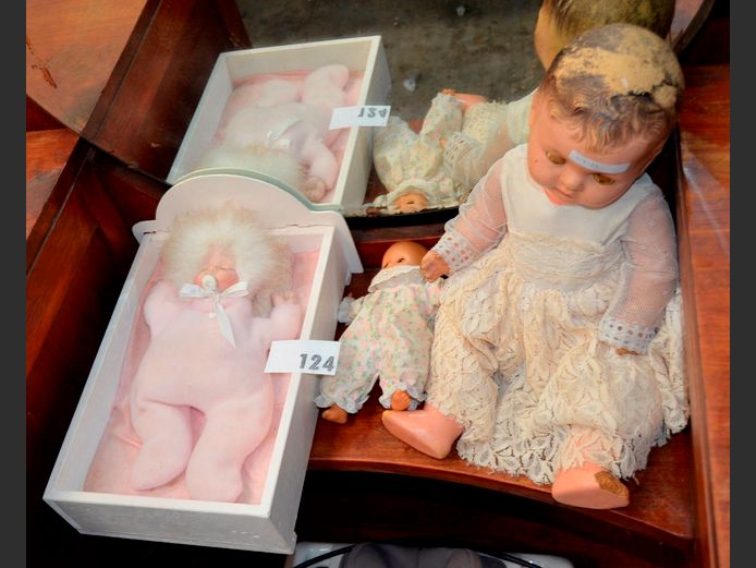 LOT OF 3: VINTAGE DOLLS