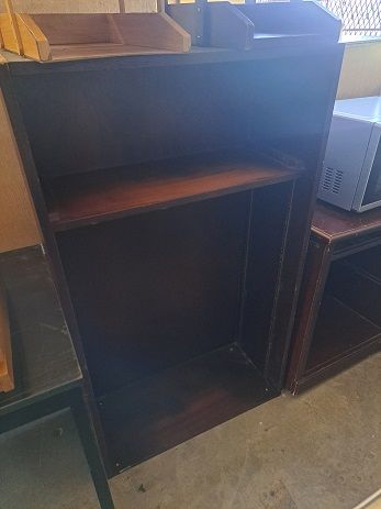 Wooden Filing Shelf