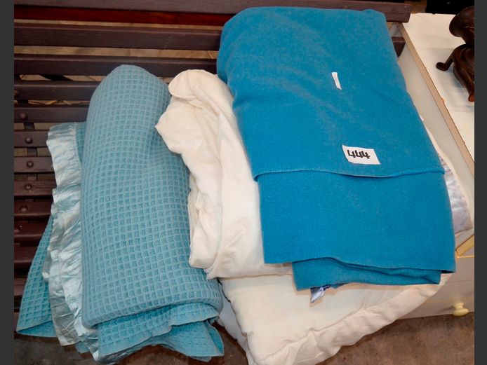 LOT: BLANKETS & DUVET INNERS