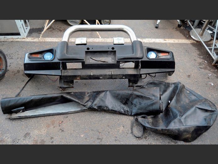 ARB TYPE BUMPER FOR ISUZU KB SERIES PLUS SPARE WHEEL COVER & TONNO COVER