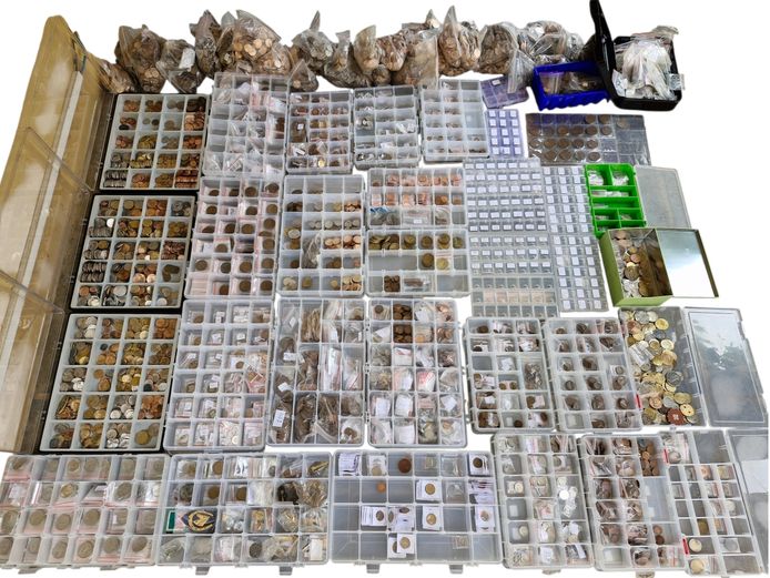 Large Coin Collection South Africa & Foreign