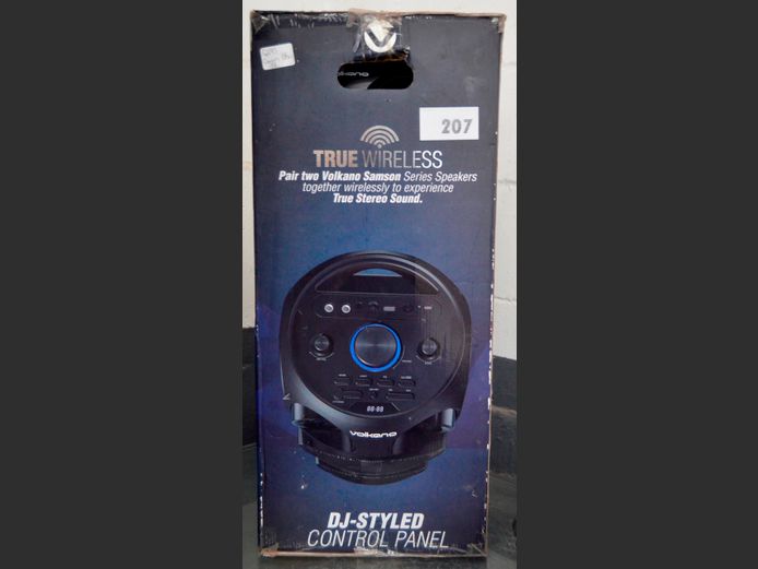 VOLKANO SAMSON SERIES BLUETOOTH SPEAKER [Untested]