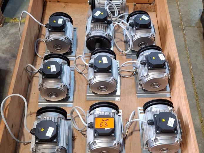 Electric motors: 1 HP x 10