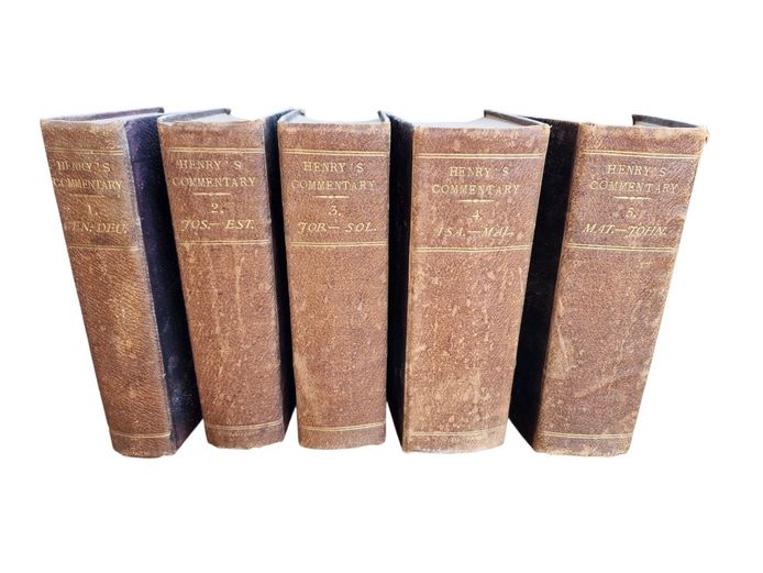 18th Century Henry's Commentary of Old & New Testament