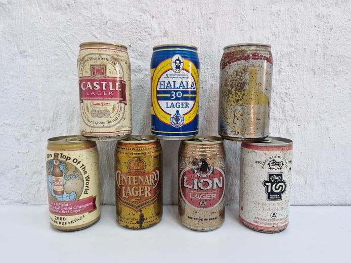 Collection of Rare Vintage SAB Commemorative & Centenary Beer Cans