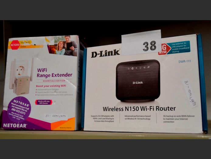 D-LINK WI-FI ROUTER, REPEATER & RANGE EXTENDER [Untested]