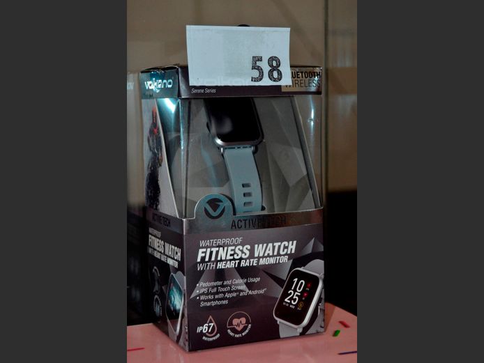 VOLKANO SILVER FITNESS WATCH [Untested]