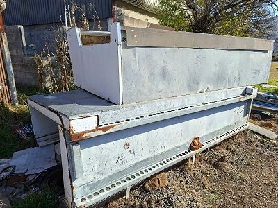  Large display deep fridge scrap