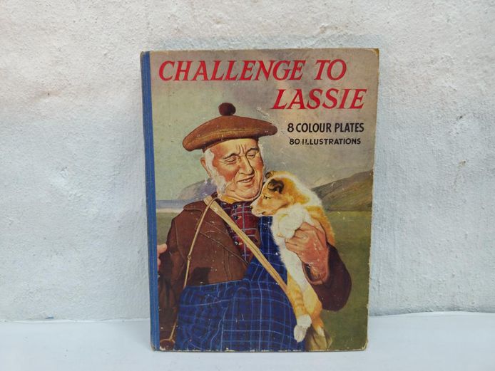 Vintage "Challenge to Lassie" Hardcover Book