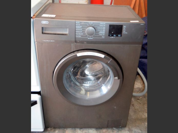 DEFY METALLIC FINISH FRONT LOADING WASHING MACHINE [Faulty] [#: 429851139