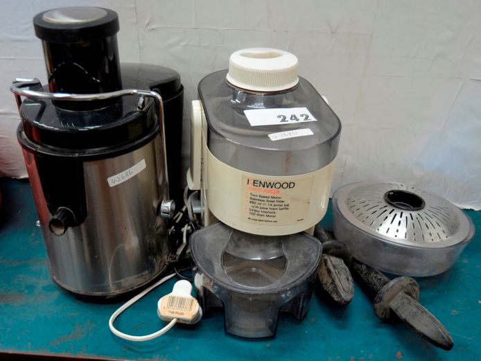 LOT OF 2 JUICERS: KENWOOD & CREATIVE [Untested]