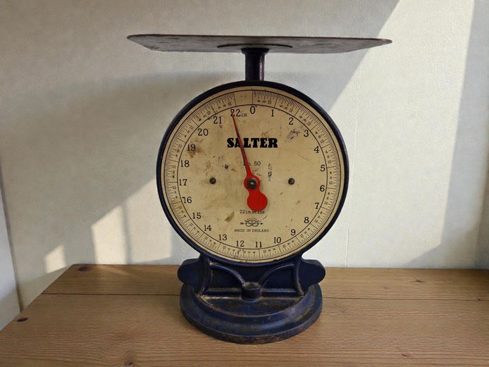 Vintage Salter No. 50 Kitchen Scale