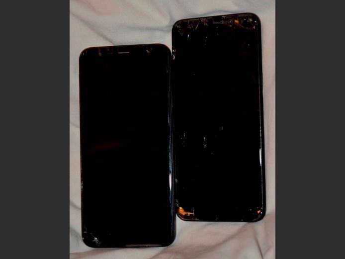 SAMSUNG SMART PHONE [Untested, damaged]