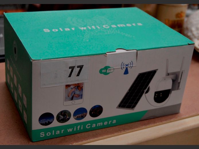 SOLAR WI-FI CAMERA [Untested]