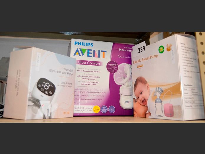 LOT OF 3 BREAST PUMPS: PHILIPS & ANOTHER [Untested]