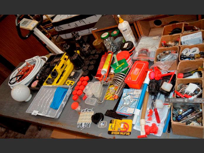 NUTS, BOLTS, SCREWS, IRRIGATION FITTINGS, etc