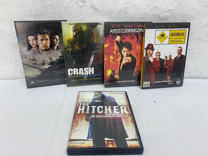 Lot of 5 Assorted Action & Drama DVD's