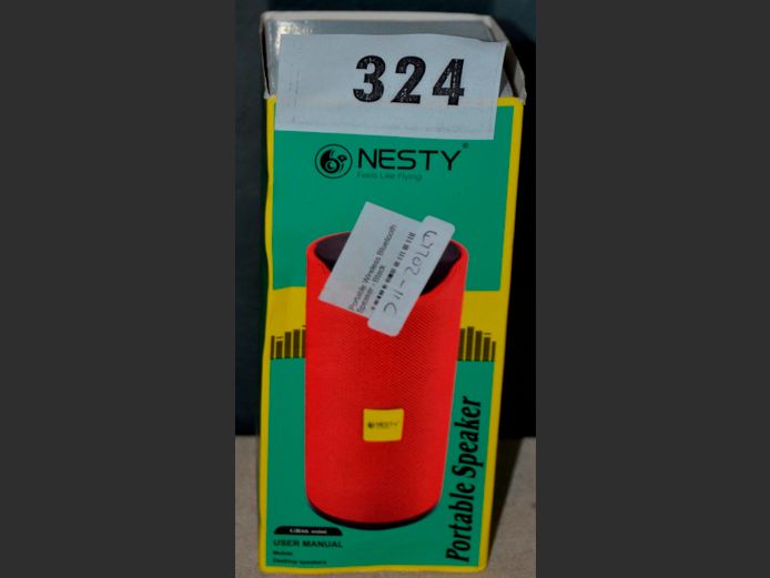 NESTY BLUETOOTH SPEAKER [Untested]
