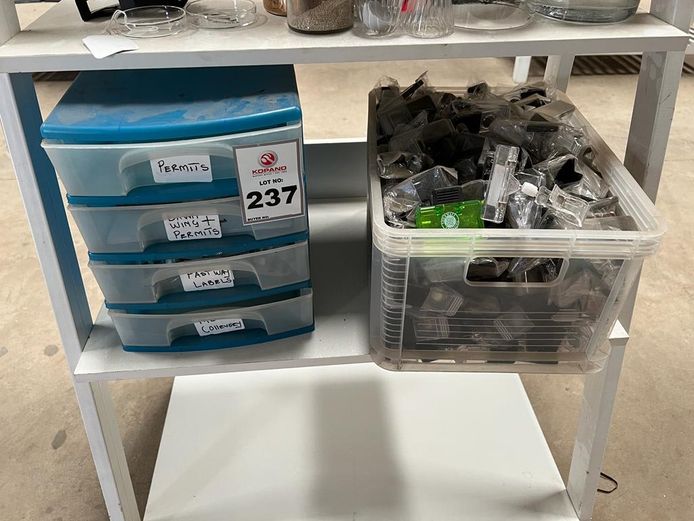 Storage drawers and crate