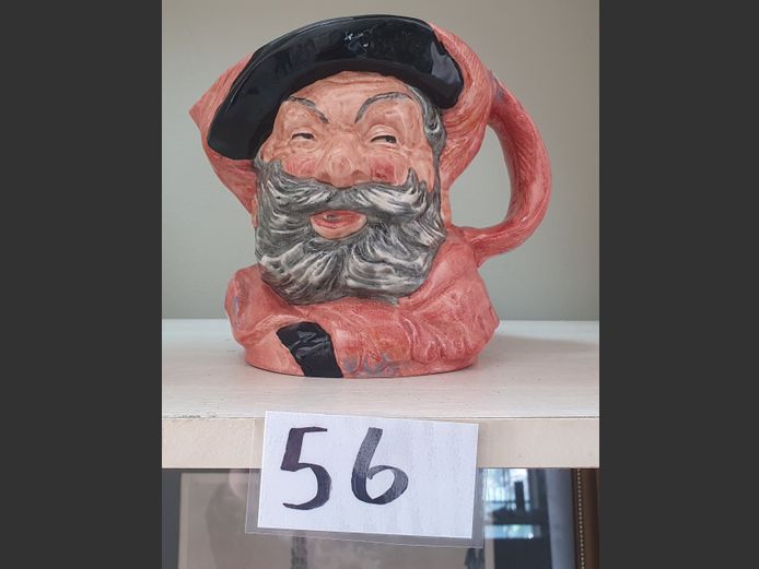 ROYAL DOULTON "FALSTAF" CARACTER JUG, 16cm High