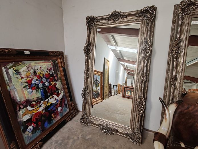 Large Framed Mirror (STC)