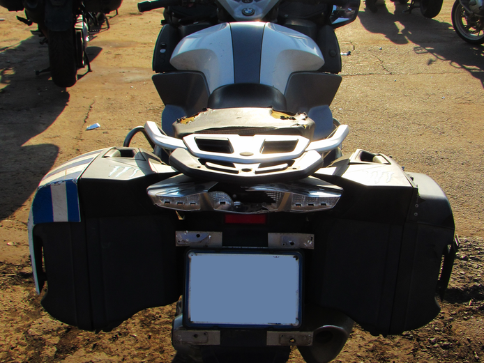 2015 White BMW R 1200 RT