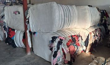 Assorted Second-hand clothing bale (290KG-375KG)