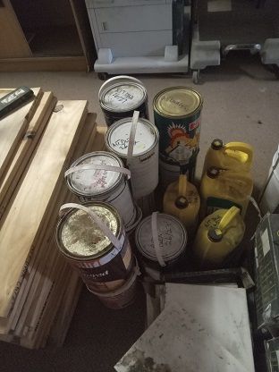 Assorted paints & finishes