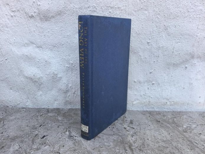 The Art of The Long View by Peter Schwartz Hardcover Book