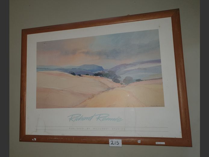 FRAMED PRINT "LANDSCAPE" BY RICHARD RENNIE