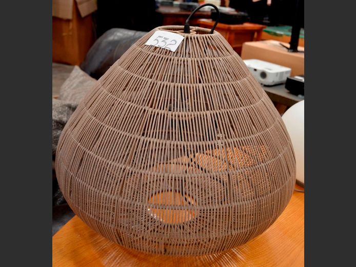 UBUD L PENDANT LIGHT, 50cm Diameter x 43cm High