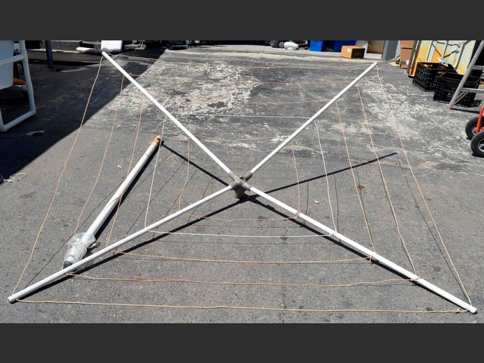 WINDY DRYER WITH POLE, 220 x 220 x 210cm