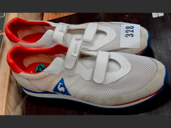 PAIR LECOQ SPORTIF LOAFERS [Size 12]