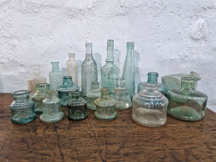Collection of Vintage & Antique Bottles