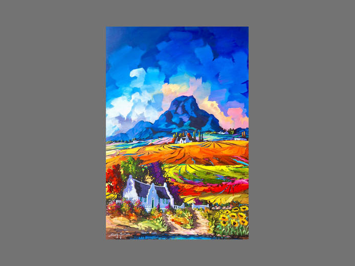 Solly Manthata (1200mm x 800mm) + FREE FRAME