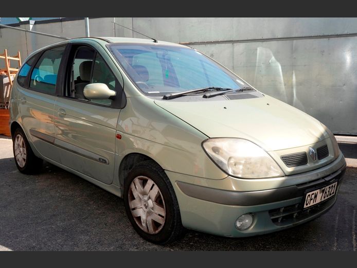 CEY76321 2002 RENAULT SCENIC [Needs new battery, Body work needs attention, Boot lock not working, Aircon not working]
Mileage: 284 559 Kms
IMPORTANT: Note TERMS & CONDITIONS regarding bidding on VEHICLES. VIEWING IS ESSENTIAL!