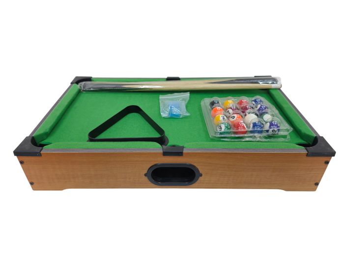 Tabletop Miniature Pool Table Set – Real Wood Games, Contemporary
