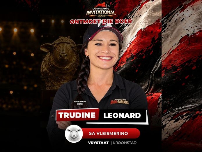 TRUDINE LEONARD | SA Vleismerino | Kroonstad, Vrystaat