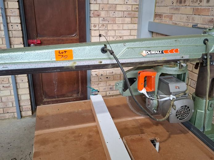 Radial Arm Saw - Donald Fuchs & De Walt