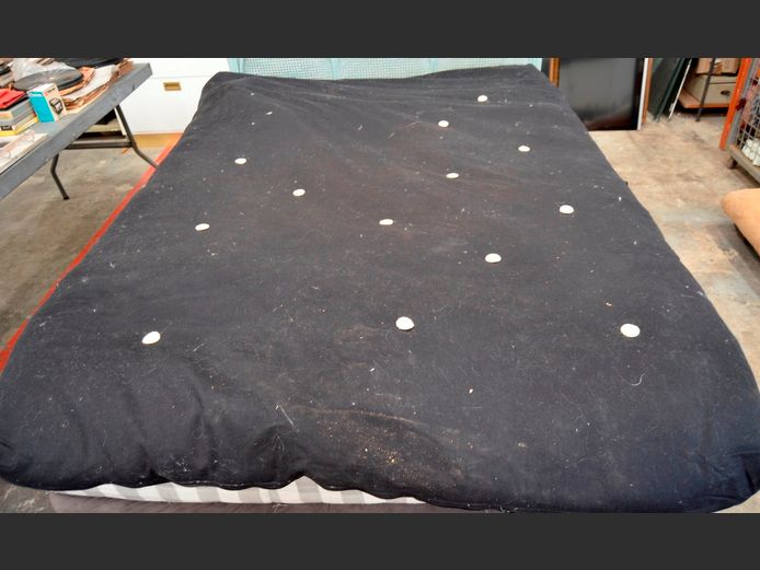 DOUBLE FUTON MATTRESS [Needs a good clean]
