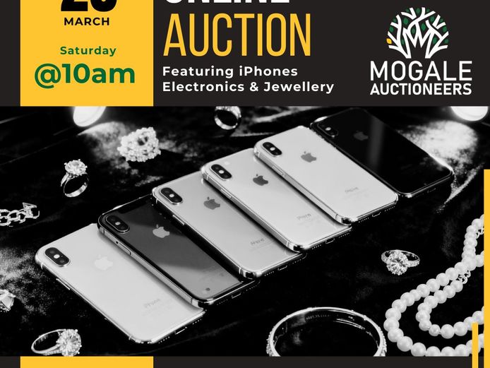 ONLINE AUCTION OF JEWELLERY, PHONES AND ELECTRONICS