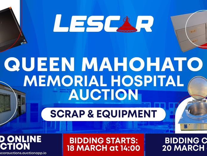 Queen Mamohato Memorial Hospital Scrap & Equipment Timed Online Auction