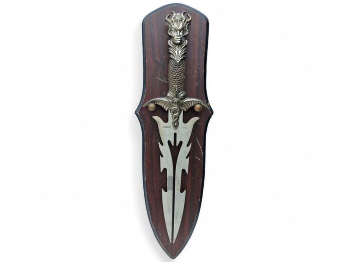 Stainless Steel Fantasy Sword Wall Hanger