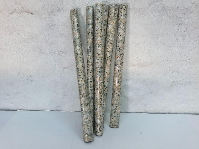 Lot of 6 Granite Pattern Self-Adhesive Vinyl Rolls